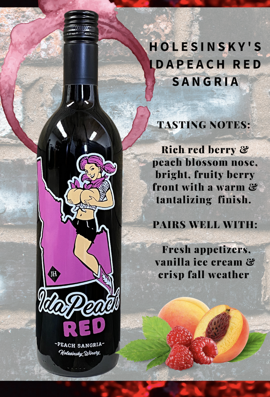IdaPeach Red Sangria — Holesinsky Winery